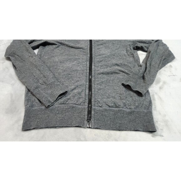 Wings + Horns Men's Small Gray Full Zip Hoodie Jacket - Picture 3 of 6